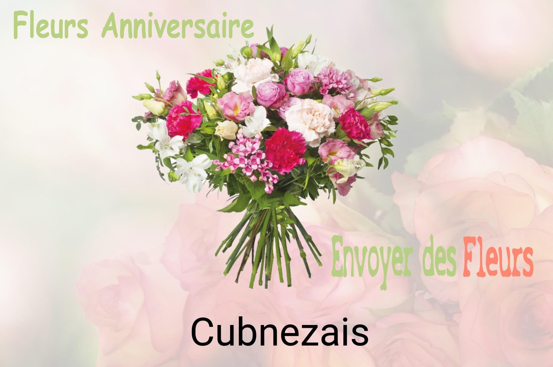 Bouquet de fleurs d’anniversaire livré à Cubnezais